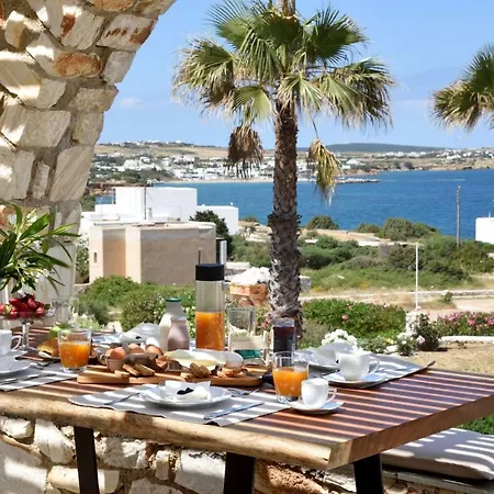 Executive Paros Avra 3 Bedrooms Sea View & Outdoor Jacuzzi Villa *