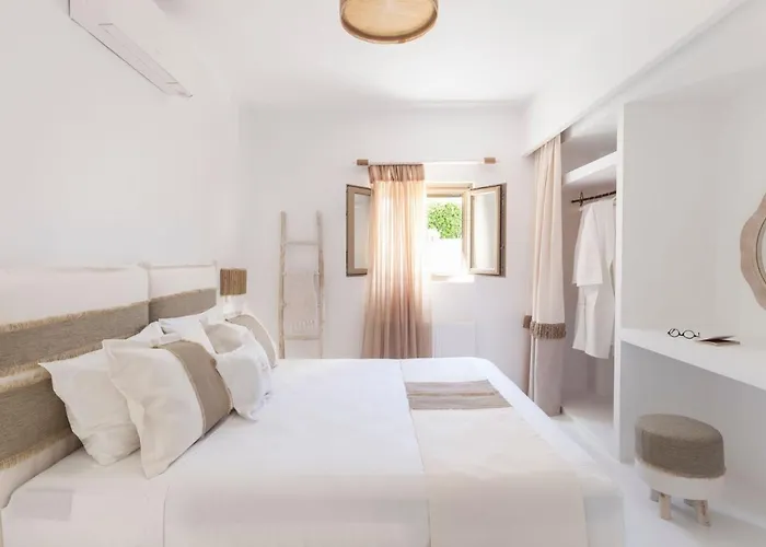 Villa Executive Paros Avra 3 Bedrooms Sea View & Outdoor Jacuzzi