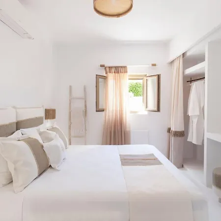 ヴィラ Executive Paros Avra 3 Bedrooms Sea View & Outdoor Jacuzzi アベラス