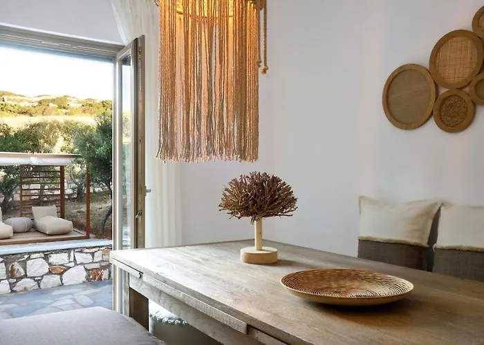 Villa Executive Paros Avra 3 Bedrooms Sea View & Outdoor Jacuzzi