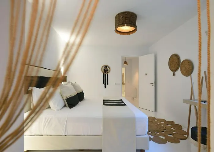 Villa Executive Paros Avra 3 Bedrooms Sea View & Outdoor Jacuzzi Ampelas